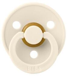 BIBS Colour Suzetă din cauciuc 1 buc. (6-18 luni) Ivory