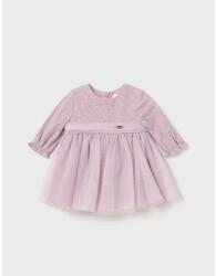 Mayoral Rochie din tul și broderie pentru nou-născuți, violet 13-02855-025