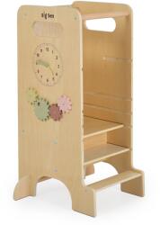 Moni Toys Turn educațional din lemn 4 în 1 Big Ben 112461
