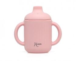 KioKids Cană de silicon pentru copii 120 ml roz 03543-1