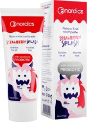 Nordics Pastă de dinți pentru copii Strawberry Splash Probiotic 50ml