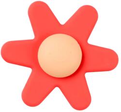 Nattou Jucărie pentru dentiție din silicon Flower Spinner Pink