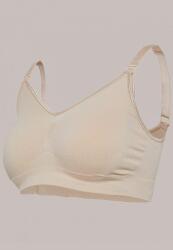 Carriwell Sutien fără cusături pentru gravide și mame care alăptează Original Maternity & Nursing Honey 5714399030504