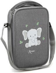 KioKids Geantă frigorifică 24x15x7 cm Elephant Grey 2, 5 L