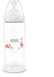 Nuk Biberon pentru bebeluși First Choice PP cu control al temperaturii 360 ml, silicon, 6-18 luni, mărime XL, cangur
