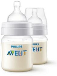 Philips Biberon anti-colici pentru bebeluși Classic Anti-colic 125 ml, 2 buc