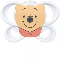 Nuk Suzetă din silicon Perfect Match 0-6 luni, 1 buc. , AIR, Winnie the Pooh, alb