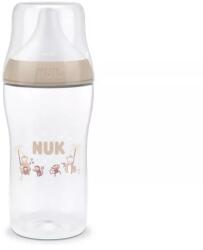 Nuk Biberon pentru bebeluși Perfect Match din PP, 260 ml, cu tetină din silicon M, 3+ luni, Maimuță