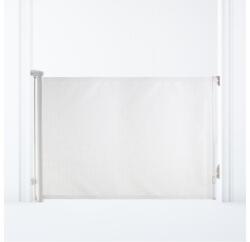 Dreambaby Barieră universală mobilă pentru ușă Glide ‘N Hide Extra Tall albă