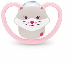 Nuk Suzetă din silicon Perfect Match 18+ luni, 1 buc. , AIR, Pisicuță