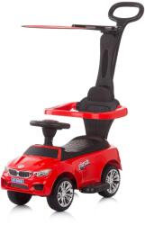 Chipolino Mașinuță de călărit cu mâner și copertină, roșu Flash ROCFLH02102RE