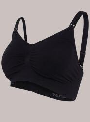 Carriwell Sutien fără cusături, căptușit, pentru gravide și mame care alăptează Padded Maternity & Nursing Black 5714399033208