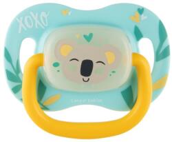 Canpol Suzetă simetrică din silicon 6-18 luni EXOTIC (koala) 34/921_koal