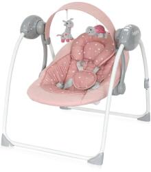 Lorelli Leagăn electric pentru bebeluși Portofino Peach Beige Stars 10090062396 Balansoar bebelusi