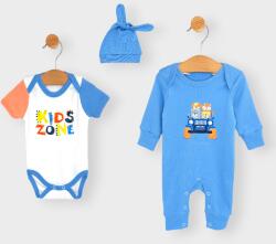 Rainy Set pentru bebeluși din 3 piese Mașină cu animalele 48-62 cm