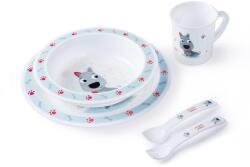 Canpol babies Set de masă Blue 4/401_blu Set pentru masa bebelusi