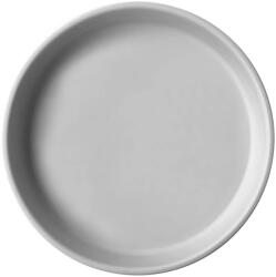 Minikoioi Farfurie din silicon Minikoioi Basics Powder Grey Set pentru masa bebelusi