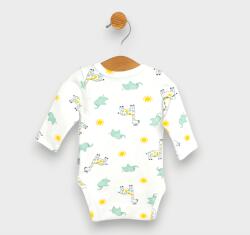 Rainy Body pentru bebeluși cu închidere laterală 48 - 68 cm. Girafă și elefant