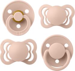 BIBS Try-It Collection Suzete din silicon/cauciuc 4 buc. Blush