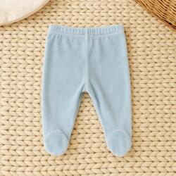 Rainy Pantaloni cu botoșei pentru bebeluși, 48-74 cm, albastru