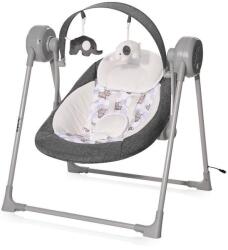 Lorelli Leagăn electric pentru bebeluși Twinkle Grey Rhino 10090080002 Balansoar bebelusi