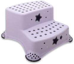 Lorelli Treaptă dublă pentru baie pentru copii „Stars, alb 10130670519