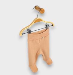 Rainy Pantaloni cu botoșei pentru bebeluși cu talie pliabilă, 48-74 cm, culoare mocca