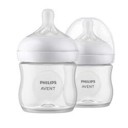 Philips Biberon pentru bebeluși Natural Response 3.0 cu tetină 0+ luni, 2 buc. , 125 ml, debit 2 SCY900/02 00A. 0609.001