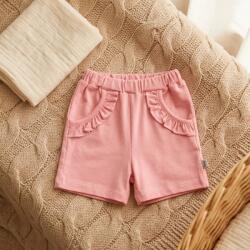 Rainy Pantaloni scurți pentru bebeluși cu buzunare 62-92 cm, culoare pudră