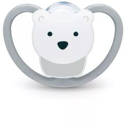 Nuk Suzetă din silicon Perfect Match 18+ luni, 1 buc. , AIR, Urs polar