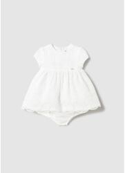 Mayoral Rochie elegantă pentru bebeluși cu chiloței din tul crem 25-01862-087