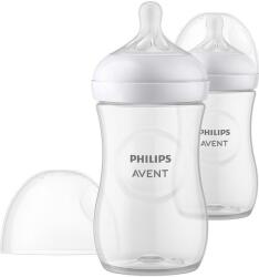 Philips Biberon Natural Response 3.0 cu tetină 1+ luni, 2 buc. , 260 ml, SCY903/02
