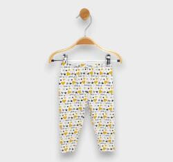 Rainy Pantaloni lungi pentru bebeluși 62-92 cm. Inimioare galbene