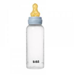 BIBS Set cu biberon 270 ml. (cauciuc) Baby Blue