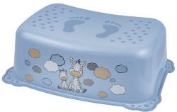 MALTEX Treaptă și scaun pentru copii 2 în 1 Zebra Light Blue