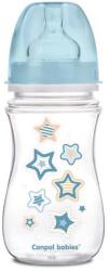 Canpol babies Biberon anti-colici cu gât larg Easy Start, Newborn Baby 240 ml 35/217_blu