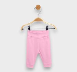 Rainy Pantaloni pentru bebeluși cu talie întoarsă 56-80 cm, roz