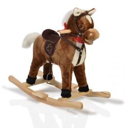 Moni Toys Leagăn de pluș pentru copii „Căluțul Chipper, maro WJ-301 109360
