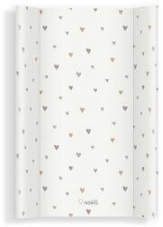 Albero Mio Saltea rigidă pentru schimbat scutece 70/47 cm CMP1 Mini Hearts Saltea de infasat