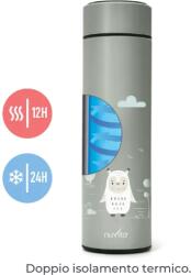 Nuvita Termos 500 ml cu senzor de temperatură Sage Green 4455