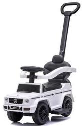 Lorelli Mașinuță de călărit Mercedes Benz G350D + mâner, alb 10400090002