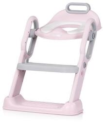Chipolino Scaun de toaletă cu scăriță Flipi roz STPFL0253PI