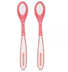 Kikkaboo Linguri termice pentru bebeluși, 2 buc. Boo, roz 31302040078 Set pentru masa bebelusi