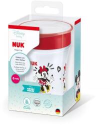 Nuk Pahar Magic Cup 230 ml, 8+ luni, Mickey, roșu