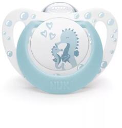 Nuk Suzetă din silicon First Choice 0-6 luni, 1 buc. , Căluț de apă