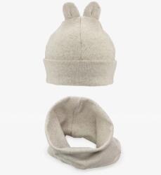Iltom Set pentru bebeluși cu pălărie și bandă pentru cap Beige 051