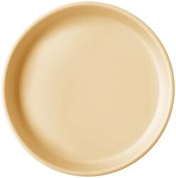 Minikoioi Farfurie din silicon Minikoioi Basics Mellow Yellow Set pentru masa bebelusi