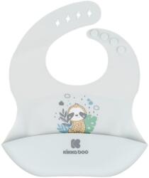 Kikkaboo Bavețică din silicon Savanna Friends Blue 31303030027 Bavata