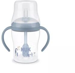 Nuk Biberon cu pai Perfect Match 8+ 150 ml Pinguin, băiat
