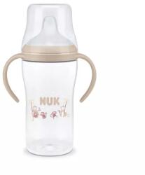 Nuk Biberon pentru suc Perfect Match 260 ml, 6+ luni, Maimuță